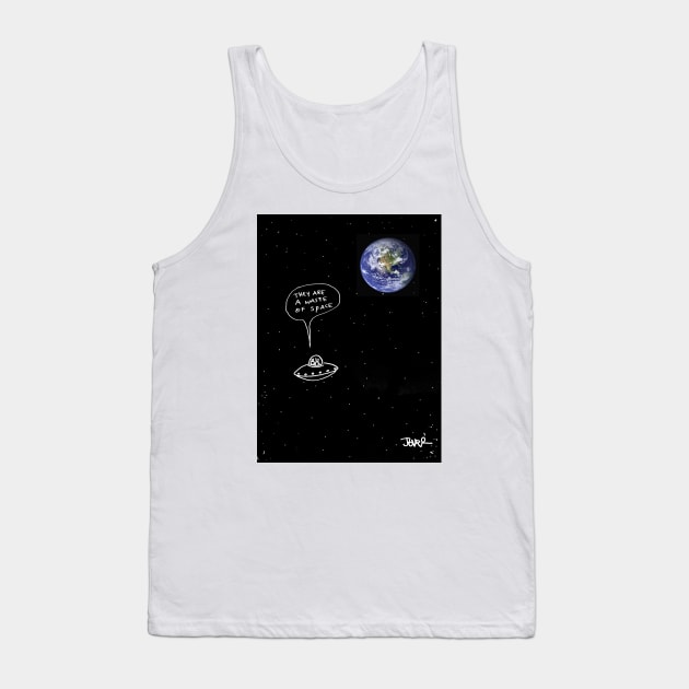 Space Waste Tank Top by Loui Jover 